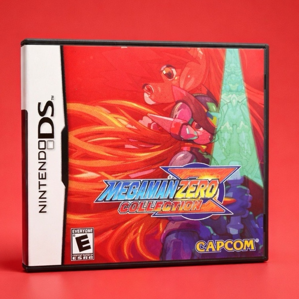 Nintendo DS Mega Man Zero Collection - Red and Blue Cover